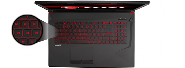 MSI RGB keyboard